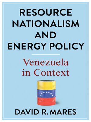 cover image of Resource Nationalism and Energy Policy